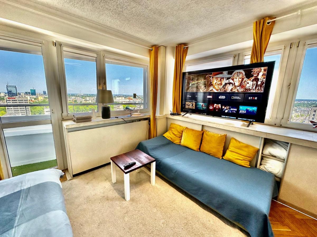 Sun Clima/Ac Metro X2 Fast Wifi 500 Mbs 70'Tv Netflix Appletv Hbo Apartment วอร์ซอ ภายนอก รูปภาพ